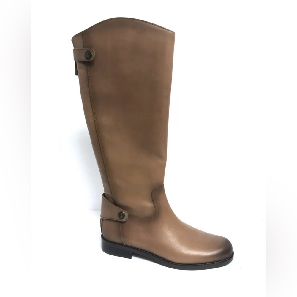 Sam Edelman Mikala Womens Leather Riding Boot Brown 7.5 M